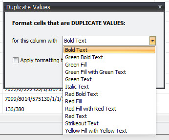 Conditional Formatting image 2